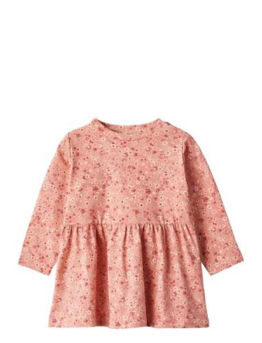 Jersey Dress L/S Sessa Pink Wheat