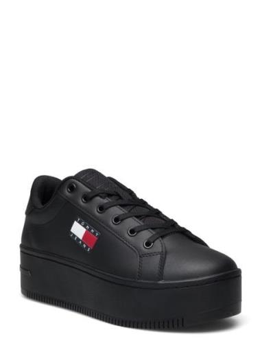 Tjw Flatform Cupsole Ess Black Tommy Hilfiger