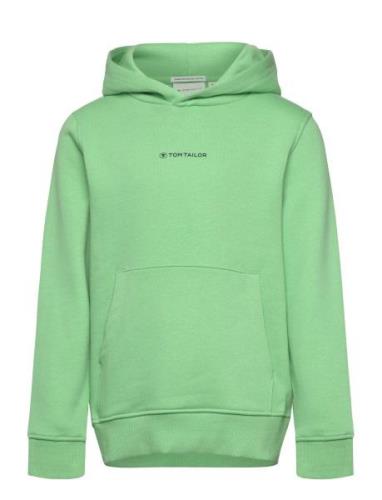 Printed Hoody Green Tom Tailor