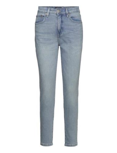 High-Rise Skinny Ankle Jean Blue Lauren Ralph Lauren