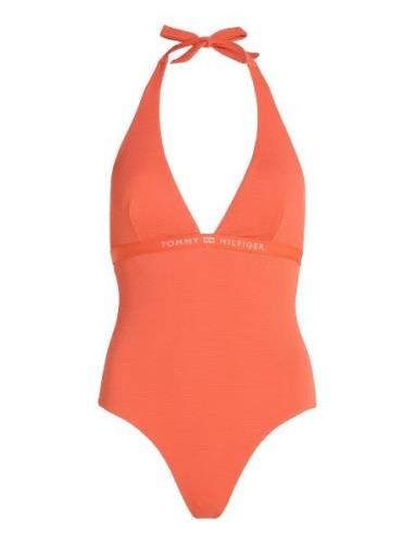 Halter Piece Rp Orange Tommy Hilfiger