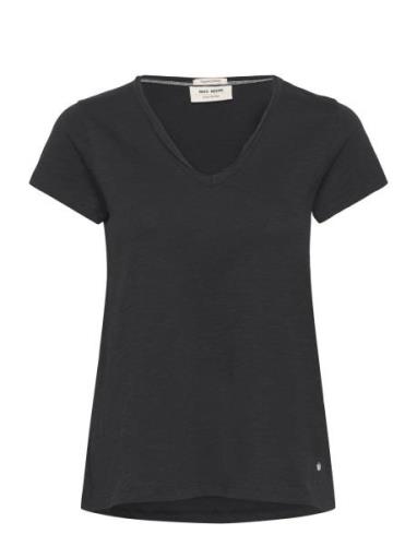 Mmtulli V-Ss Basic Tee Black MOS MOSH