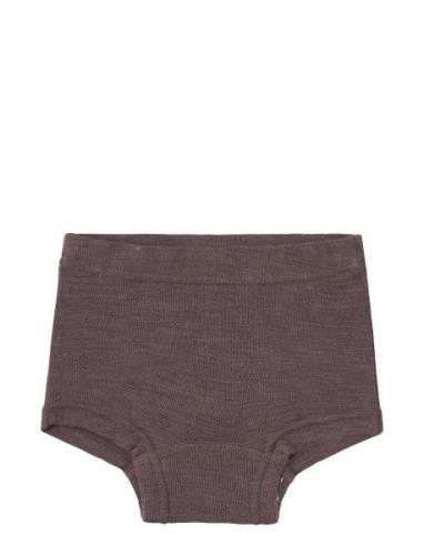 Nmfwang Wool Needle Boxer Noos Brown Name It