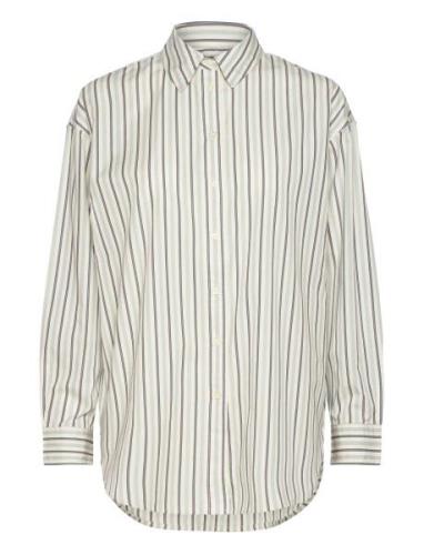 Striped Cotton Broadcloth Shirt Patterned Lauren Ralph Lauren