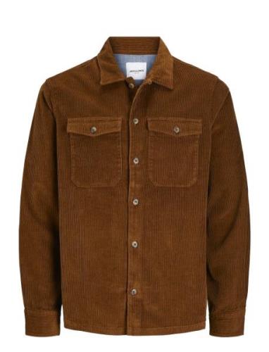 Jjeeddie Corduroy Overshirt Ls Sn Brown Jack & J S