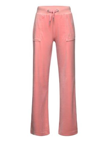 Tonal Wide Leg Jogger Pink Juicy Couture