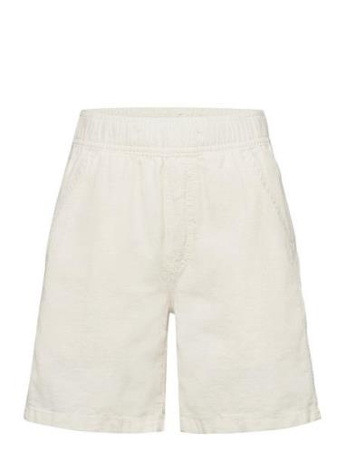 Shorts Linen Blend Beige Lindex