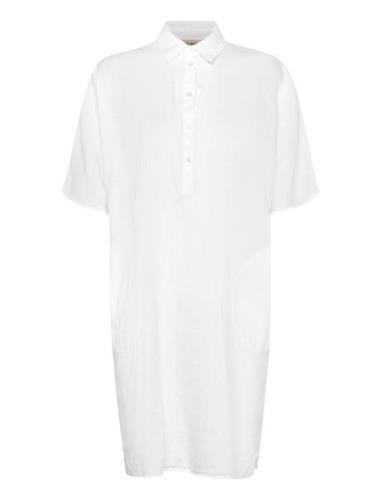 Mmlowana Linen Dress White MOS MOSH