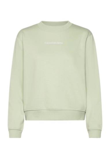 Institutional Crew Neck Green Calvin Klein Jeans