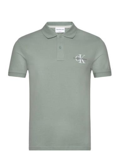 Monologo Polo Green Calvin Klein Jeans