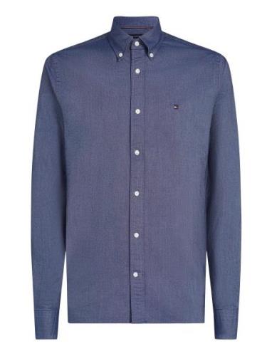 Solid Heritage Oxford Rf Shirt Blue Tommy Hilfiger