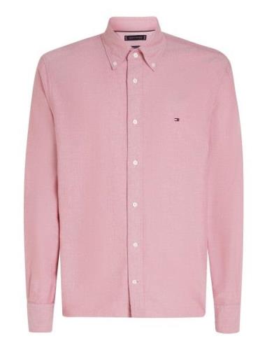 Solid Heritage Oxford Rf Shirt Pink Tommy Hilfiger