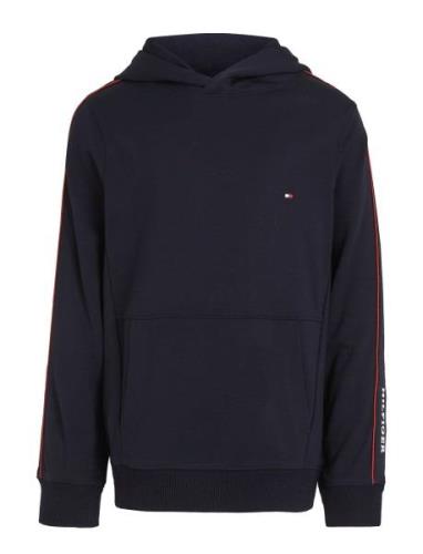 Tape Regular Hoodie Navy Tommy Hilfiger