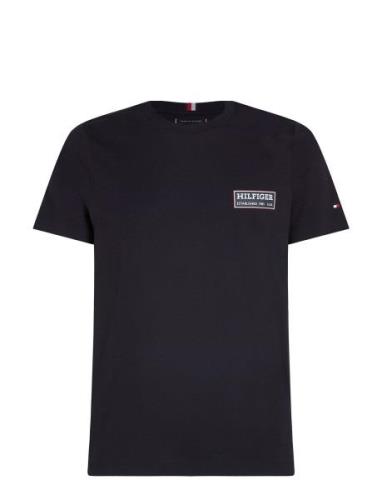 Printed Badge Tee Navy Tommy Hilfiger