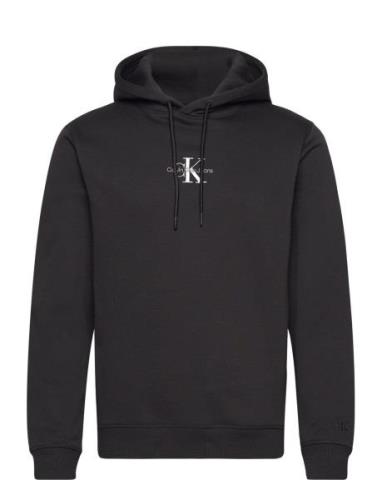 Monologo Hoodie Black Calvin Klein Jeans