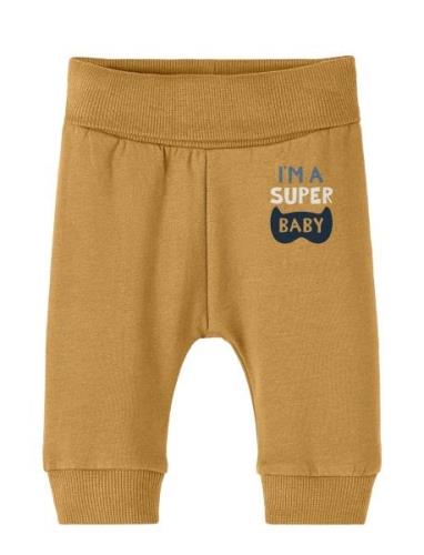 Nbmvonne Sweat Pant Box Bru Yellow Name It