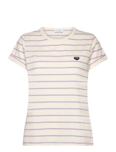 Poitou Mini Patch Coeur/ Gots Cream Maison Labiche Paris