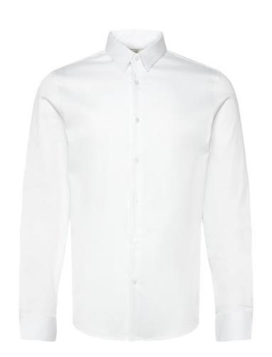 Super Slim-Fit Poplin Suit Shirt White Mango