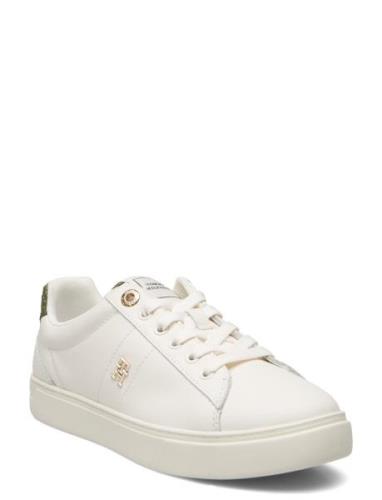 Elevated Essent Sneaker Monogram White Tommy Hilfiger