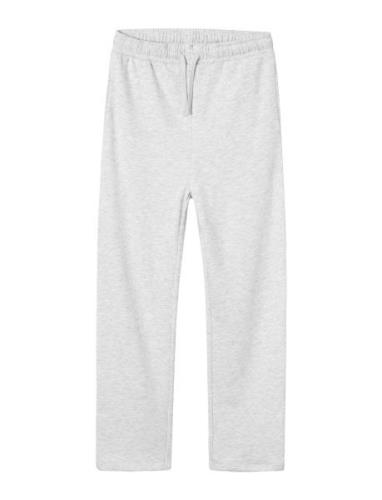 Nlnnizu Bru Straight Sweat Pant Noos Grey LMTD