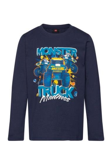 Lwtano 610 - T-Shirt L/S Navy LEGO Kidswear