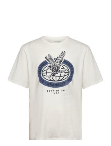 Americana Tee White Wrangler