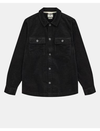 Akoscar Cord Overshirt Black Anerkjendt