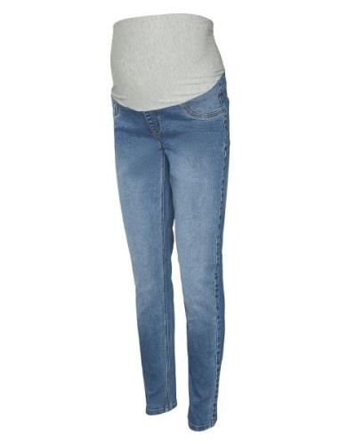 Mloslo Skinny Jeans Blue Mamalicious