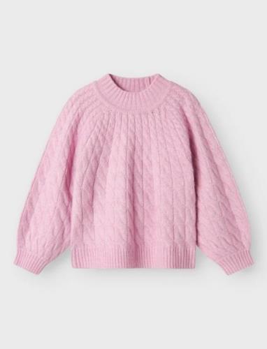 Nkfnadalie Ls Knit Pink Name It