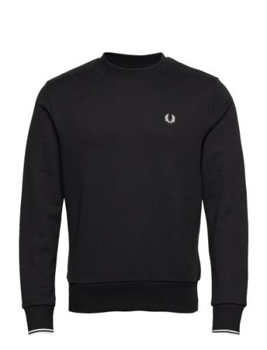 Crew Neck Sweatshirt Black Fred Perry