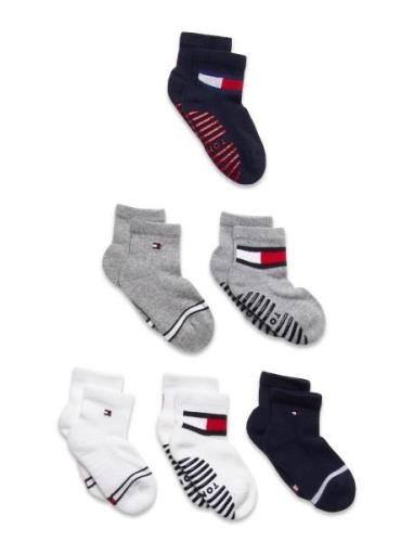 Th Baby Sock 6P Flag Sock Ecom Patterned Tommy Hilfiger