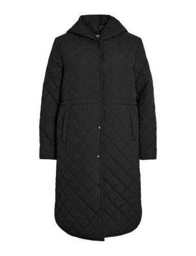 Vigalia L/S Hooded Coat Black Vila