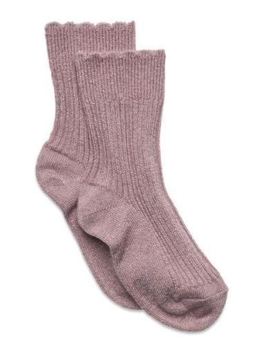 Celosia Glitter Socks Pink Mp Denmark