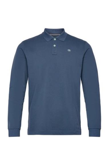 Basic Polo With Contrast Navy Tom Tailor