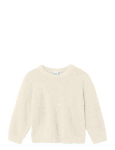 Nmfnannelise Ls Knit Cream Name It