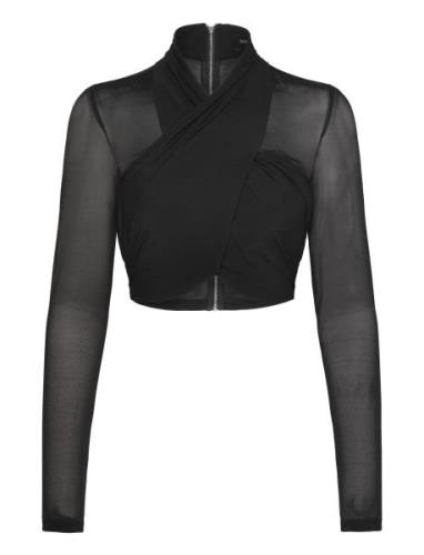 Aliyah Top Black Bardot