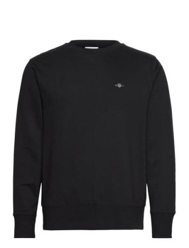 Reg Emb Archive Shield Cneck Black GANT