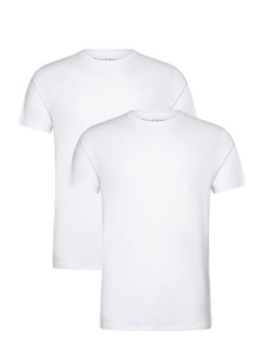 Bs Antiqua Regular Fit T-Shirt White Bruun & Stengade