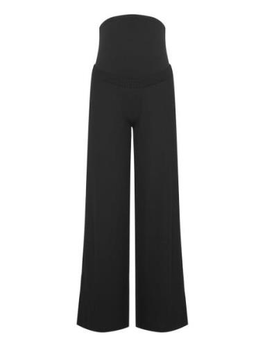 Olmemma Wide Pant Jrs Noos Black Only Maternity