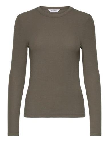 Srfenja O-Neck Top Khaki Soft Rebels