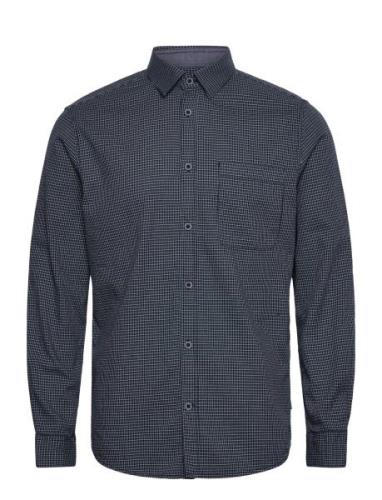 Structured Shirt Navy Tom Tailor