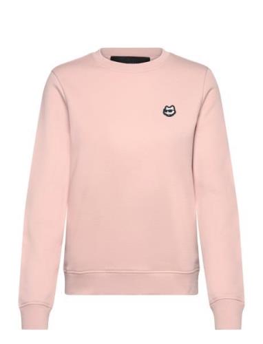 Ikonik 2.0 Patch Sweatshirt Pink Karl Lagerfeld