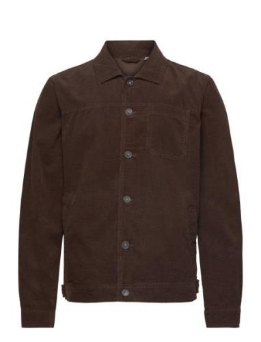 Corduroy Overshirt Brown Lindbergh