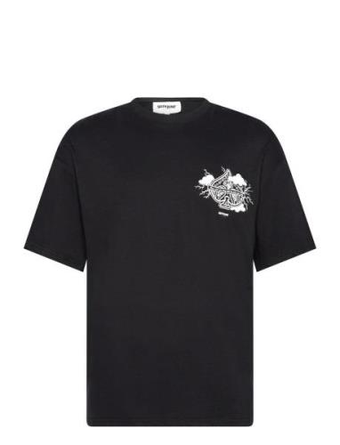 As De Pique Ss Tshirt Black SIXTH JUNE