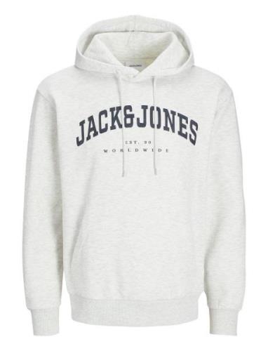 Jjecaleb Varsity Sweat Hood Noos Grey Jack & J S