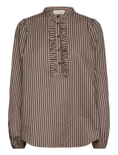 Fqjolie-Blouse Brown FREE/QUENT