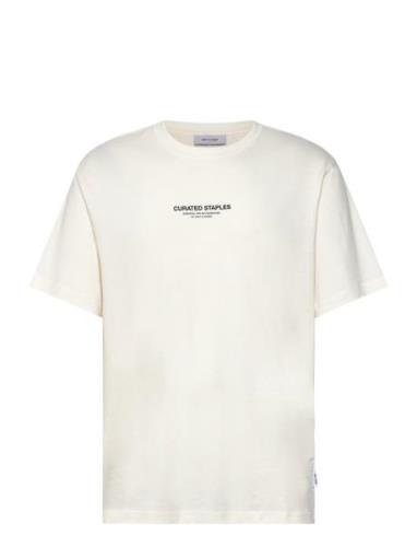 Onscurated Rlx Print Ss Tee Noos White ONLY & SONS