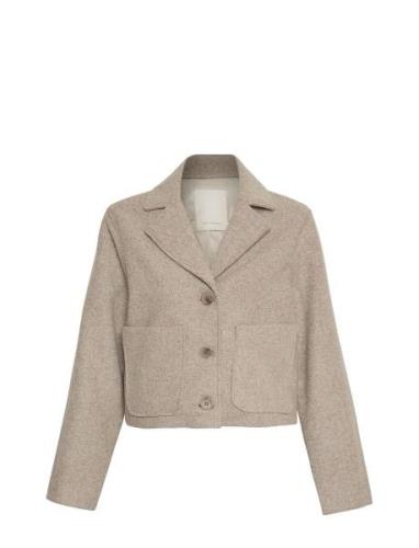 Mschbo Josia Short Jacket Beige MSCH Copenhagen