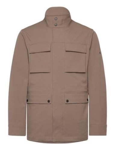 Ripley 4-Way Stretch Jkt Brown J. Lindeberg