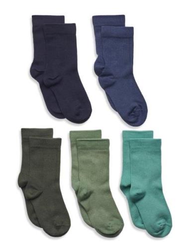 Sock 5 P Sb Plain Patterned Lindex